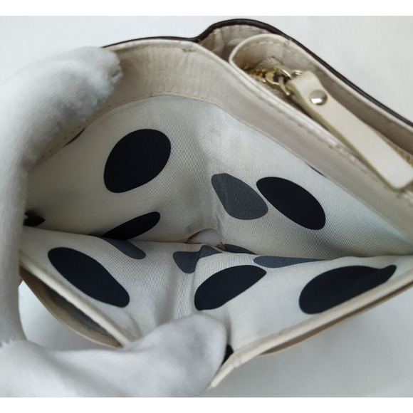 Kate Spade New York Gray Leather Credit Card ID Window Bifold Wallet - Picture 11 of 15